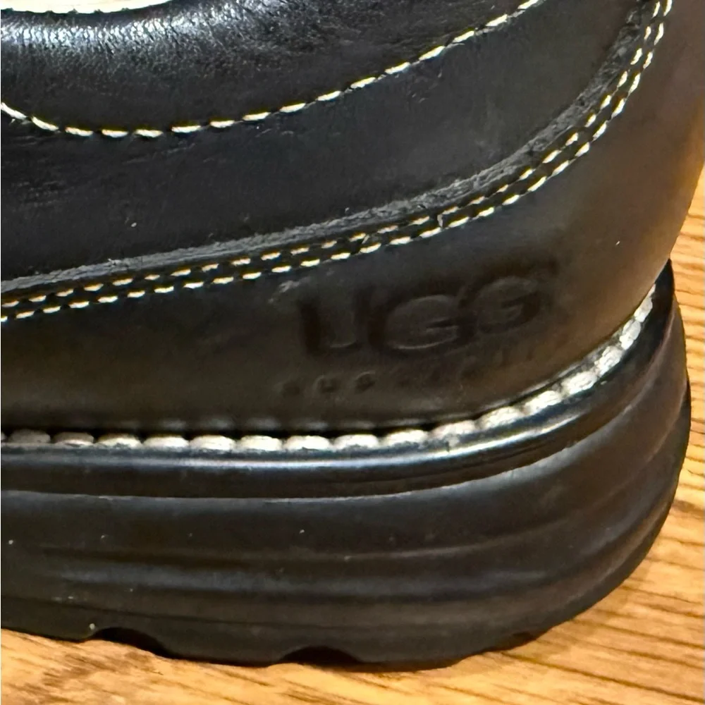 UGG black leather
